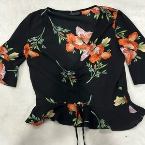 Topshop floral top